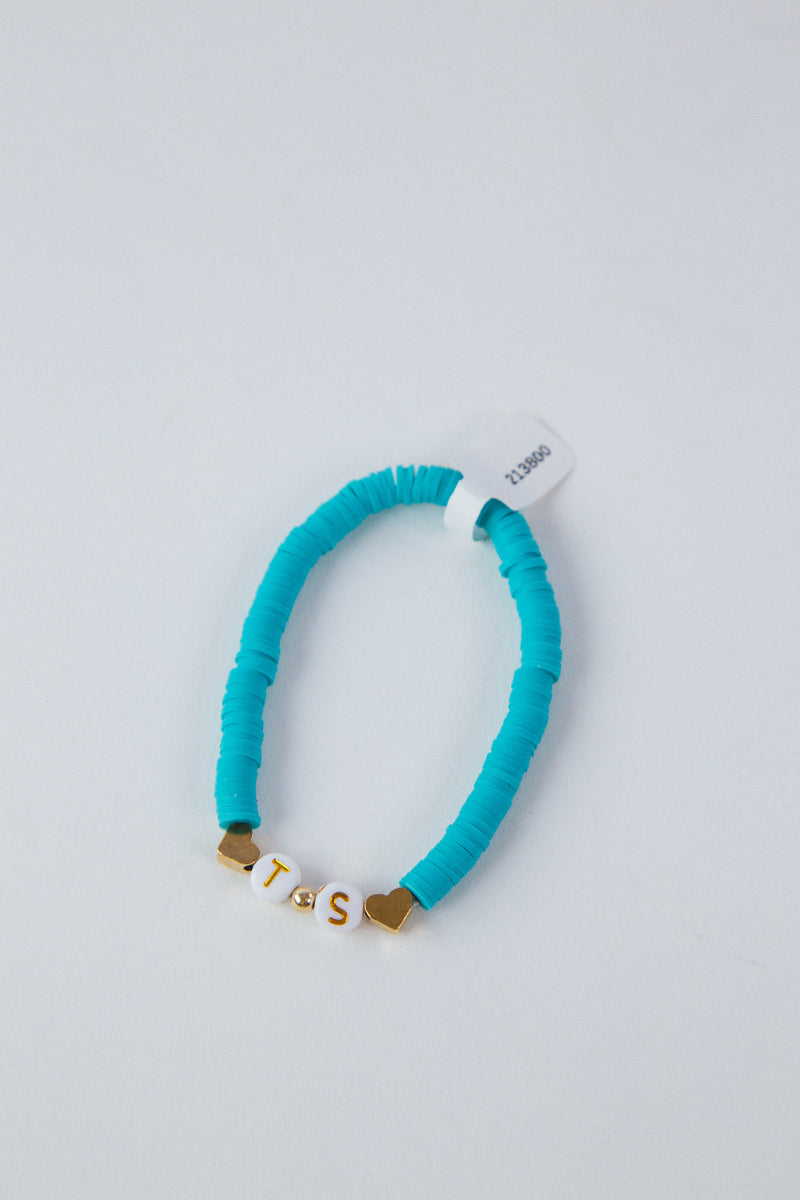 TS Friendship Bracelet, Turquoise