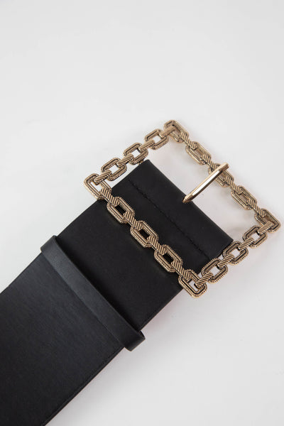 Gold squares belt
