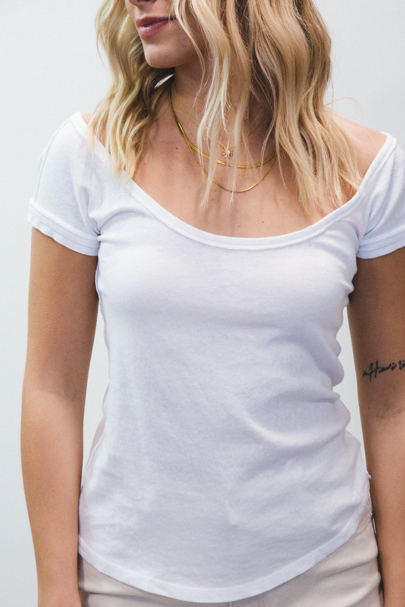 Bout Time Tee, Ivory | Free People