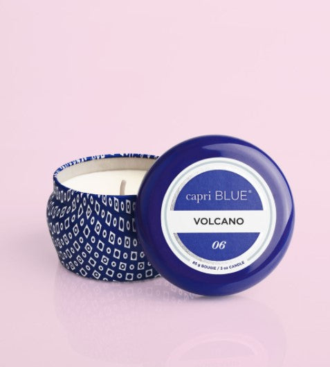 3oz Mini Tin Candle, Volcano | Capri Blue