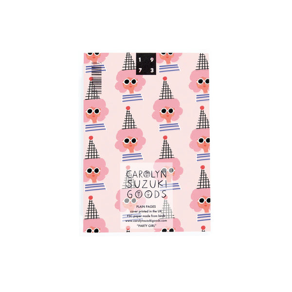 Mini Notebook, Party Girl | Carolyn Suzuki Studio