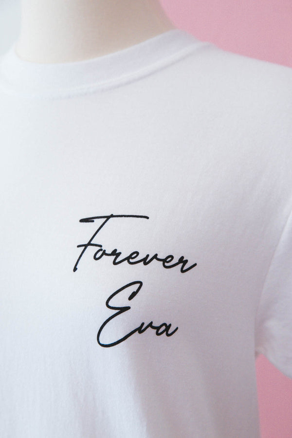 Forever Eva Graphic Tee, White | Friday+Saturday