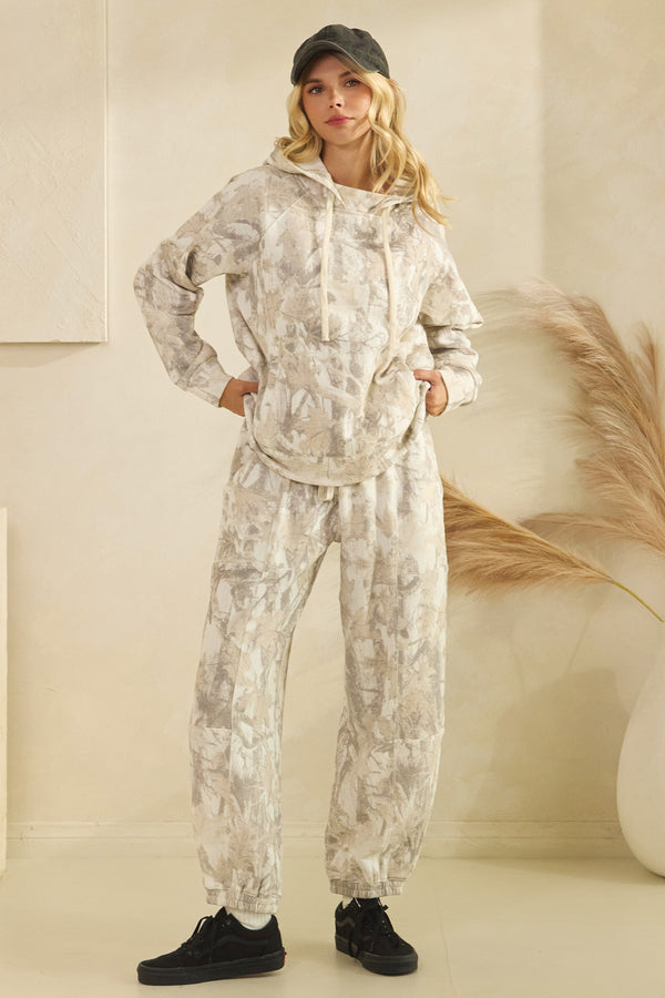 Bri French Terry Pants, Camo