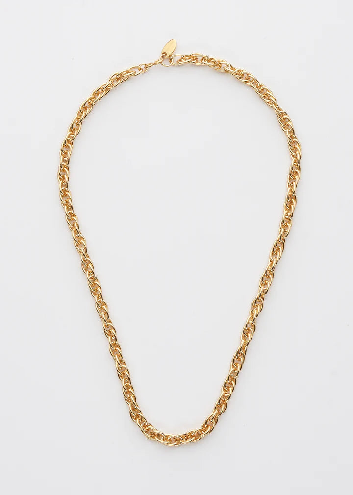 Brawn Necklace, Gold | Brenda Grands