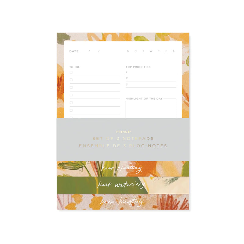 Floral Tiered Notepad Set | Fringe Studio