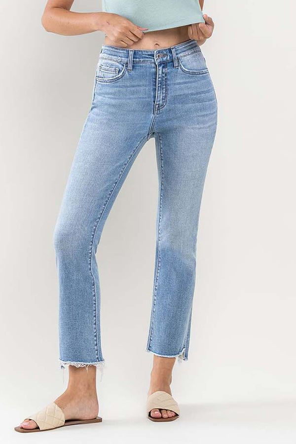 Victoria Straight Crop Flare Jeans, Striving