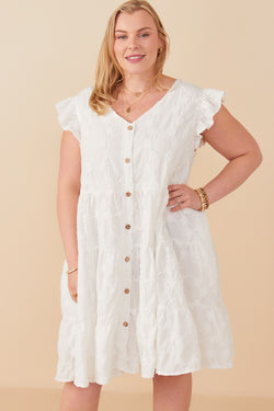 white linen plus dress CeCe Women's Plus Size Short Sleeve Linen Tiered Maxi Dress, White, 2X