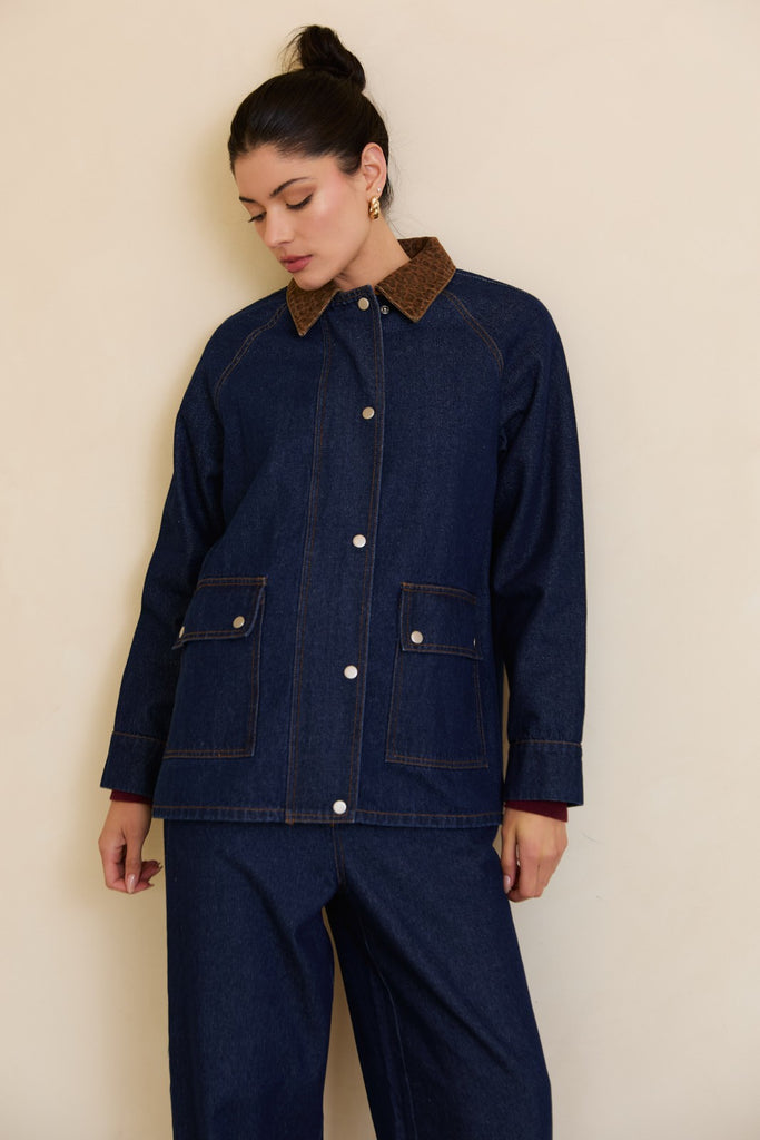 Baylin Barn Jacket, Denim – North & Main Clothing Company