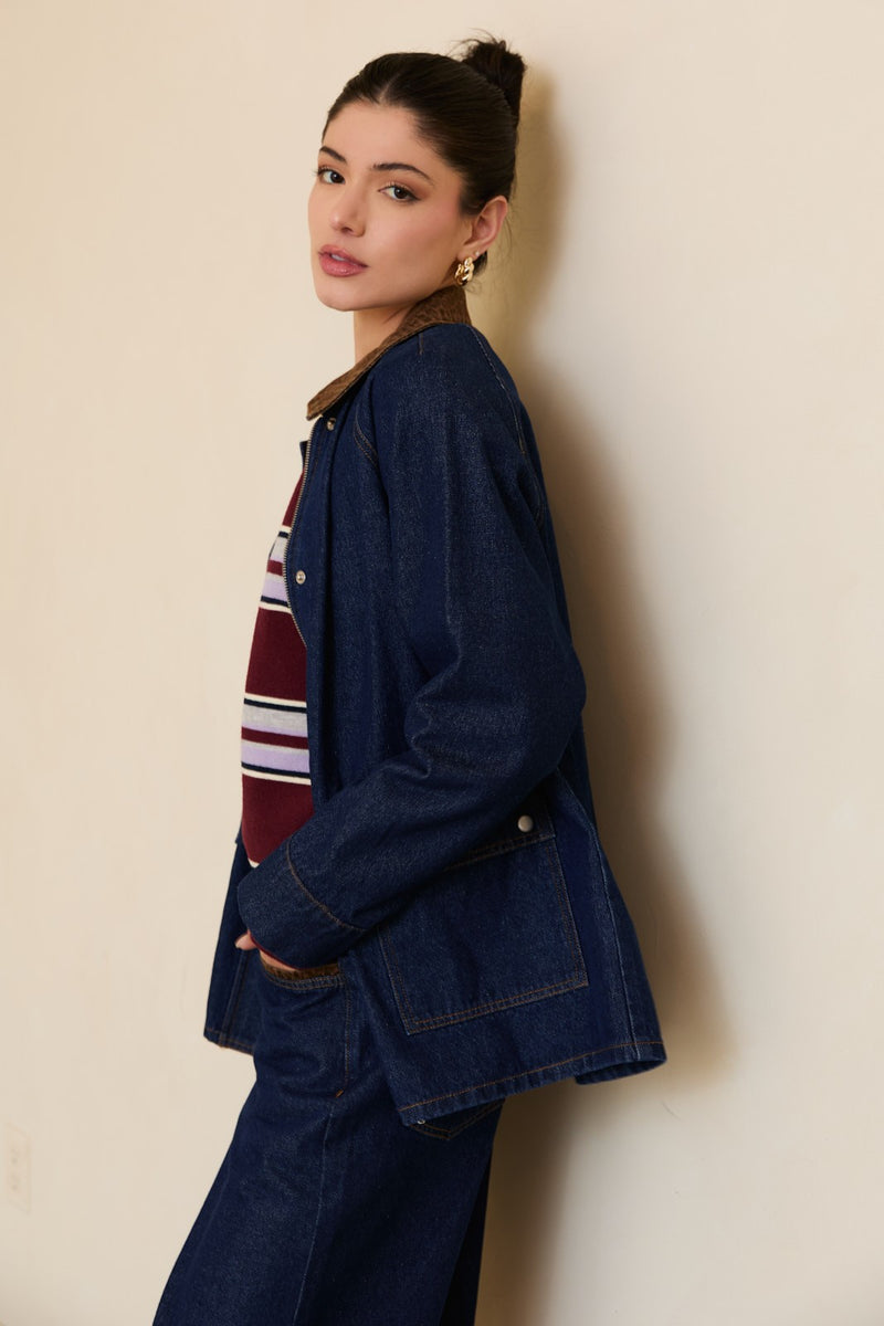 Baylin Barn Jacket, Denim