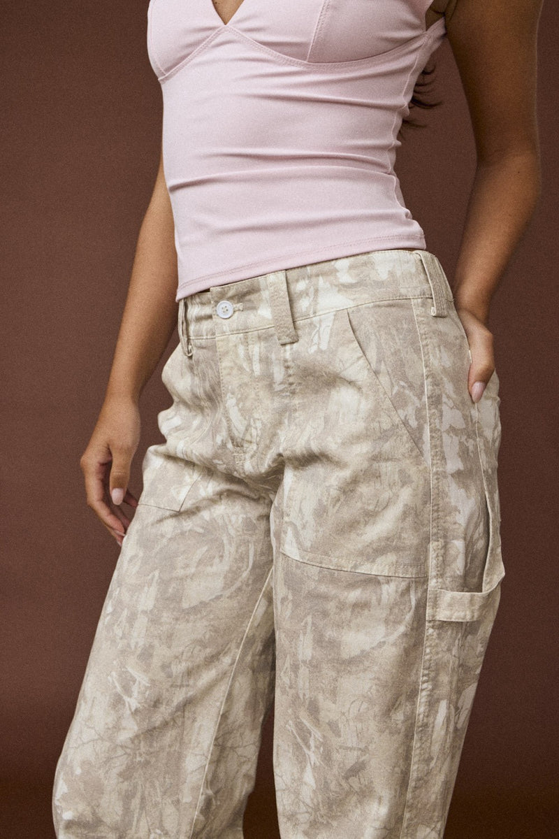 Wrenley Camouflage Long Utility Pant, Camo