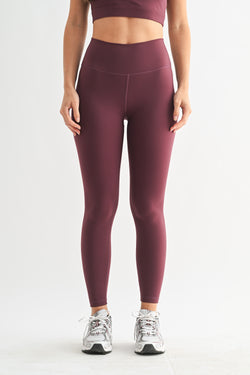Peyton Flexform High Waisted Leggings, Dark Plum