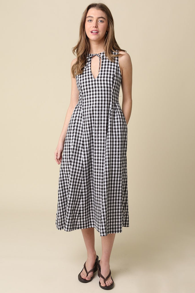 black and white gingham maxi dress Dress, Black/White – North & Main Clothing Company Color:Nocturnal Navy Sequins Semi-Formal Graduation Outfit Ideas Quiet luxury 2025 Black Prom Dresses
