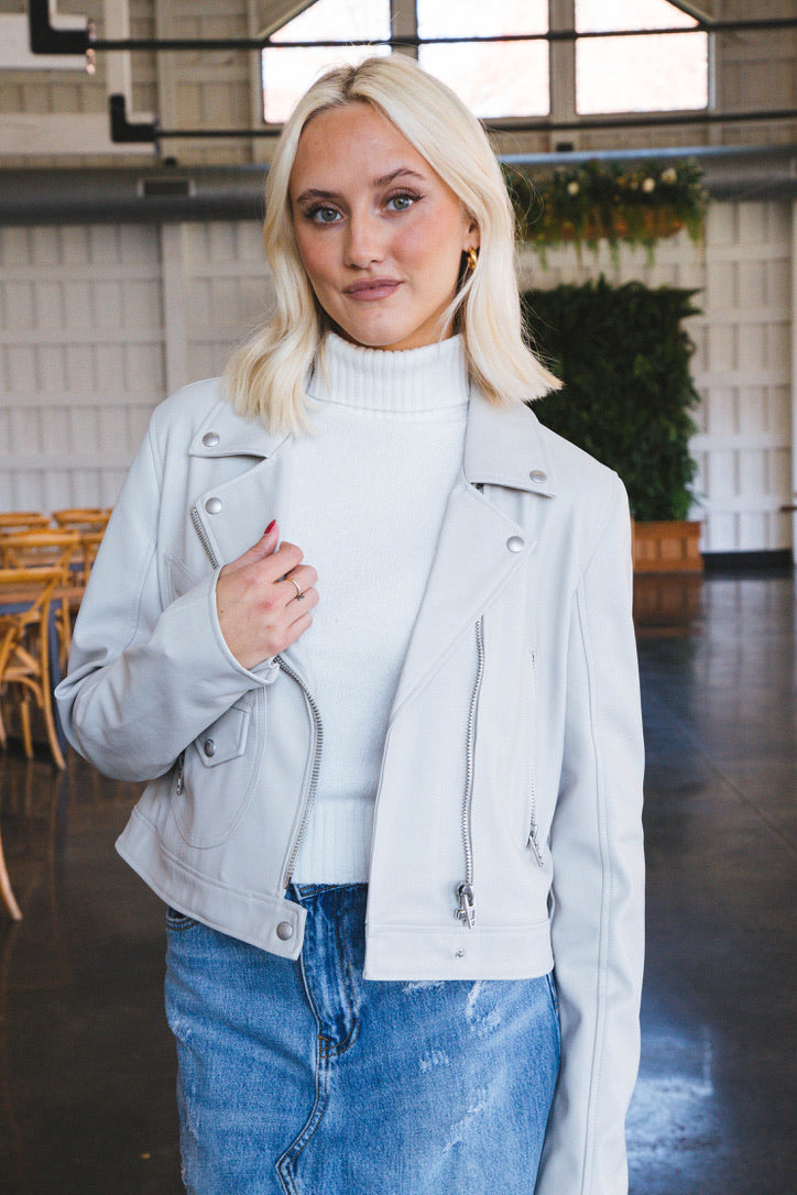 Lunch Date Moto Jacket | Blank NYC