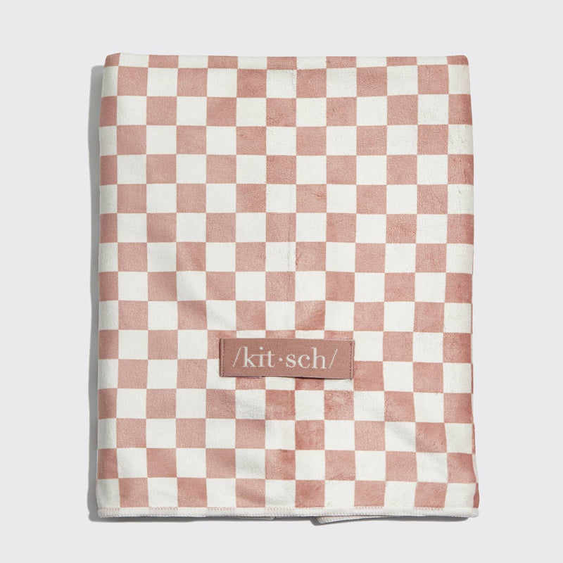 XL Quick Dry Hair Towel Wrap, Terra Cotta | Kitsch