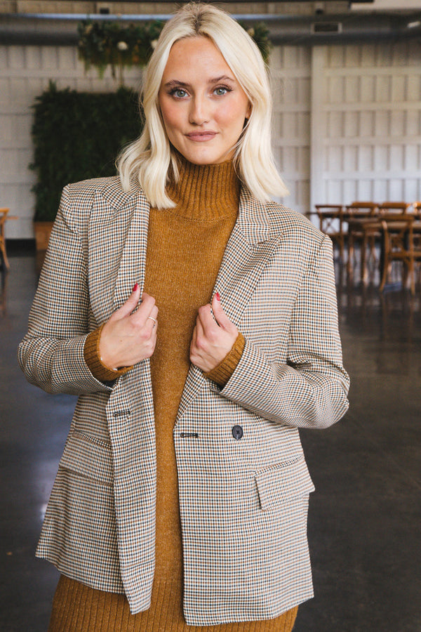 Show Business Plaid Blazer | Blank NYC