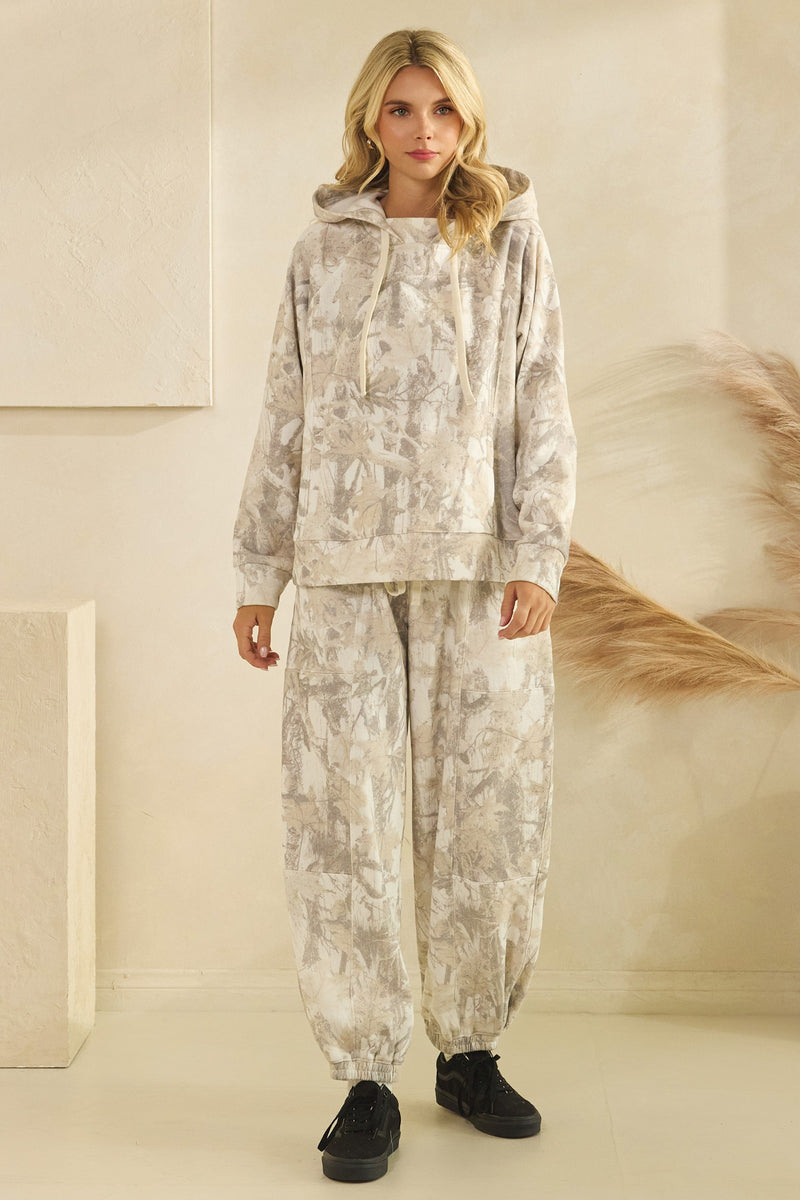 Bri French Terry Pants, Camo