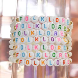 White company 2025 friendship bracelet