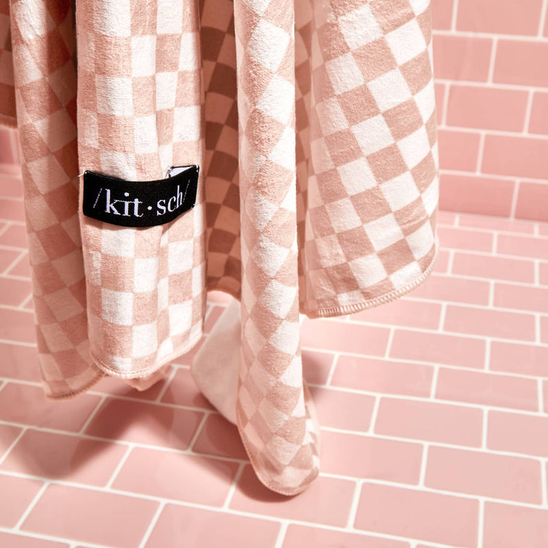 XL Quick Dry Hair Towel Wrap, Terra Cotta | Kitsch