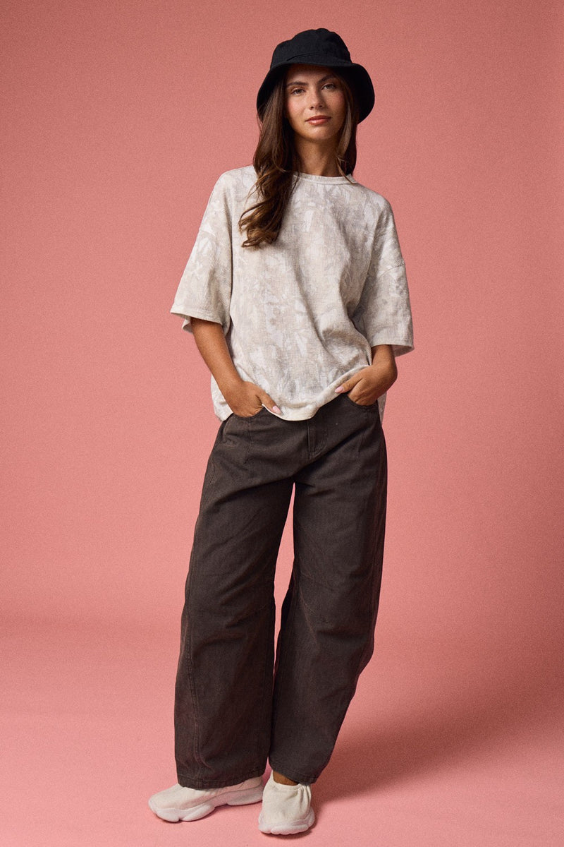 Sidney Ribbed Shirt, Camo