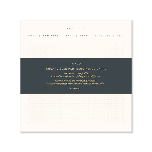 Signature Square Desk Pad | Fringe Studio