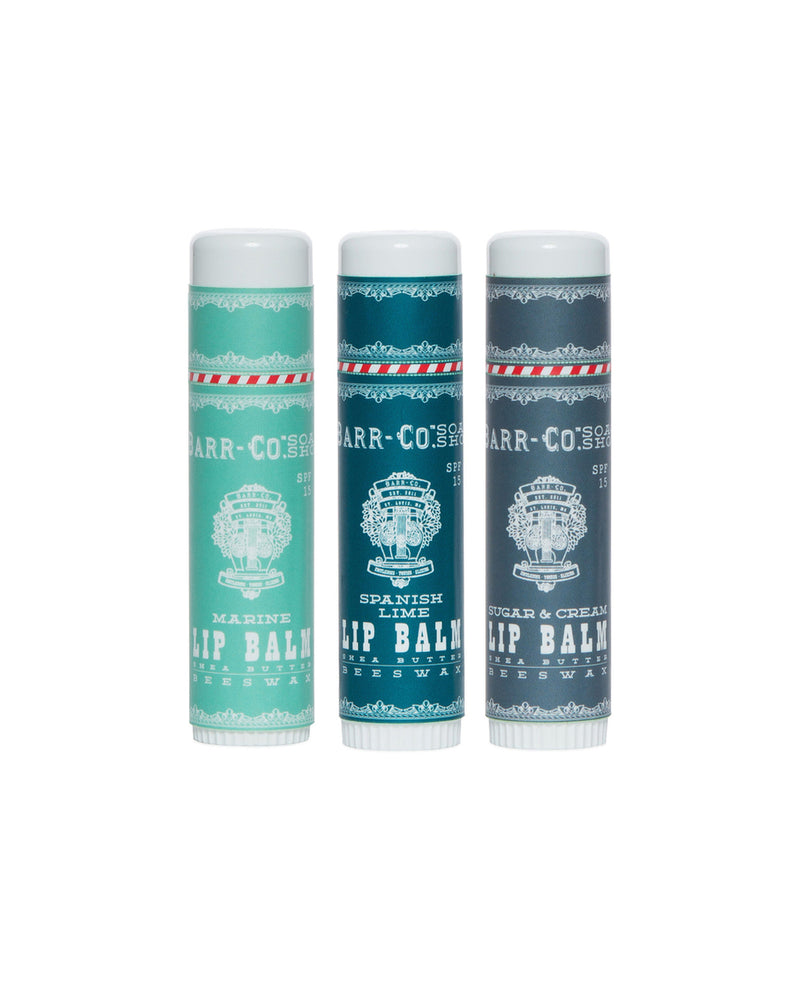 Trio Lip Balm Gift Set | Barr-Co.