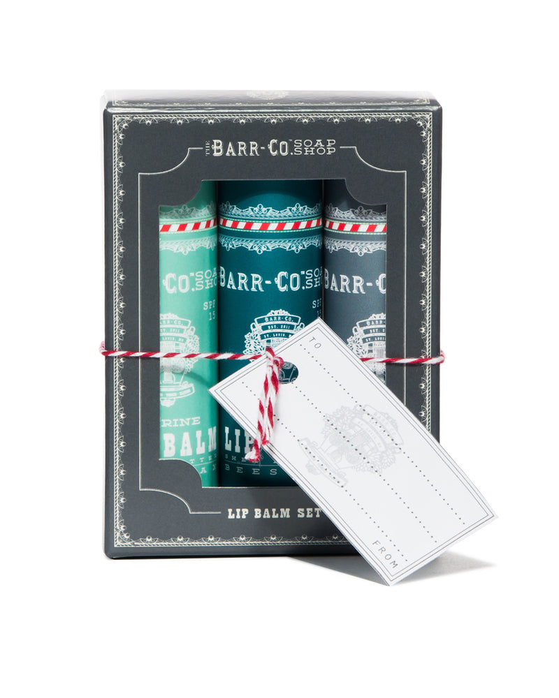 Trio Lip Balm Gift Set | Barr-Co.