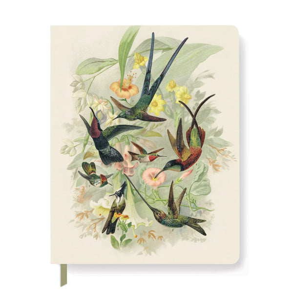 Hummingbirds Classic Large Paperback Journal | Fringe Studio