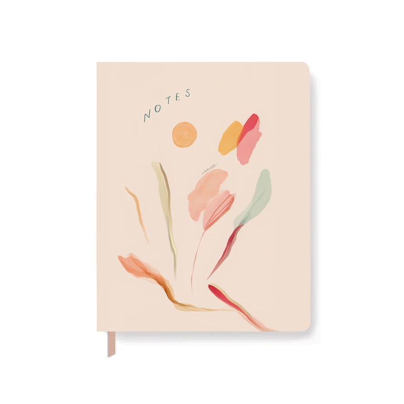 Abstract Notes Classic Large Paperback Journal | Fringe Studio