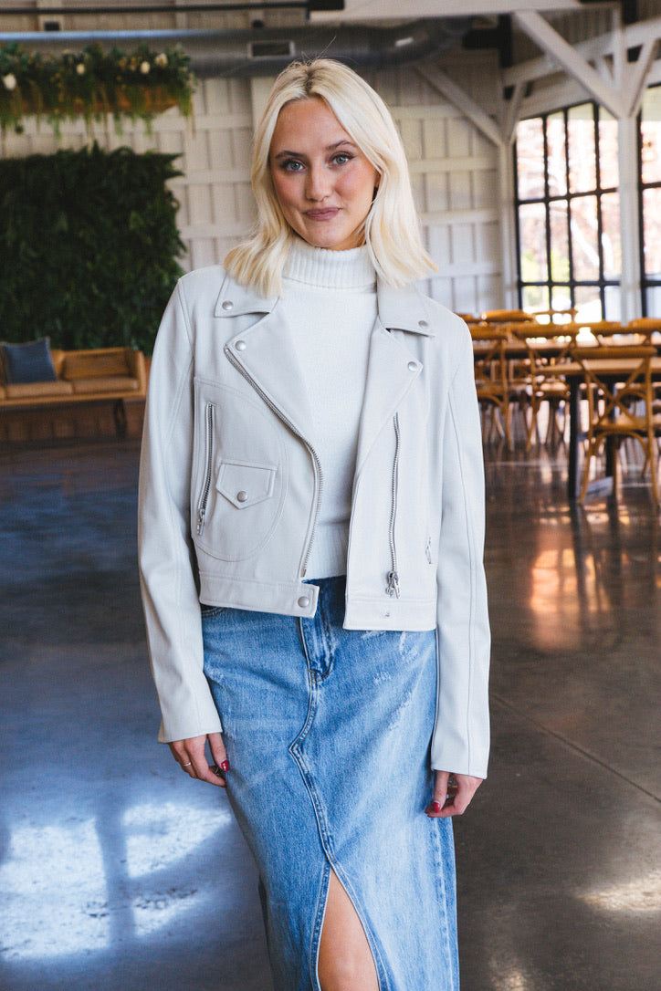 Lunch Date Moto Jacket | Blank NYC