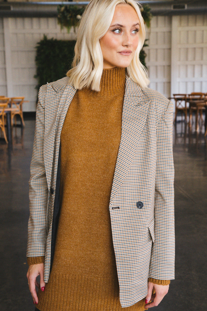 Show Business Plaid Blazer | Blank NYC