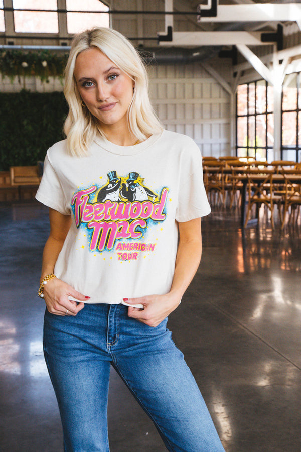 Fleetwood Mac American Tour Tee, Dirty White | DayDreamer