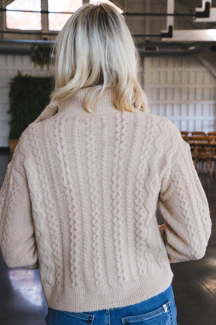 Ulrica Pullover Sweater, Irish Cream | RD Style