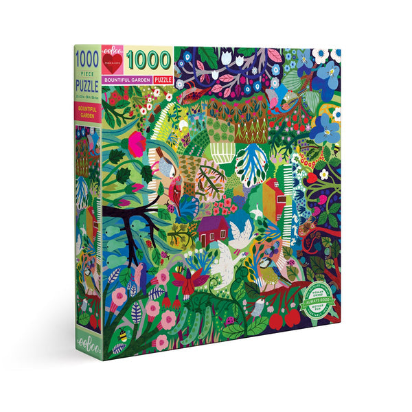 Beautiful and Bountiful Garden 1000 Piece Puzzle, Bountiful Garden