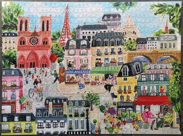 Paris In A Day 1000 Piece Puzzle