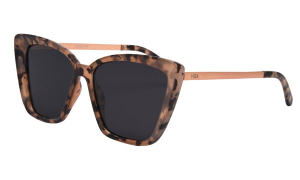 Aloha Fox Polarized Sunglasses, Blonde Tort/Smoke | I-SEA