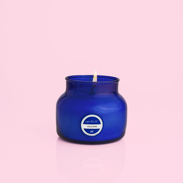 8oz Blue Petite Candle, Volcano | Capri Blue