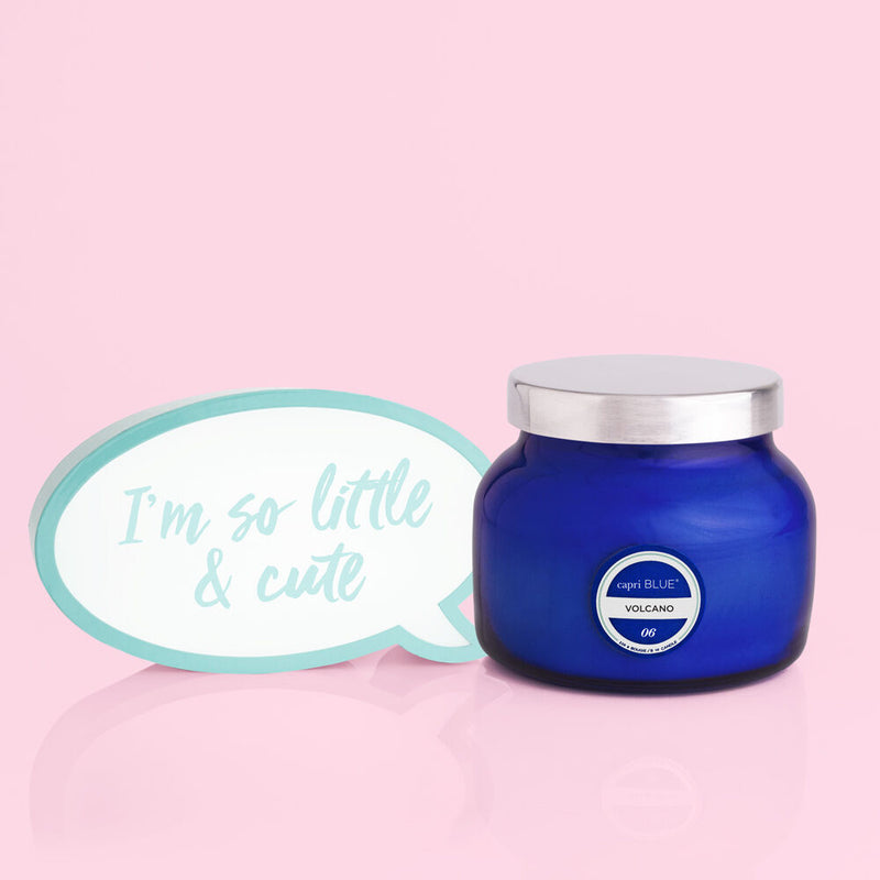 8oz Blue Petite Candle, Volcano | Capri Blue