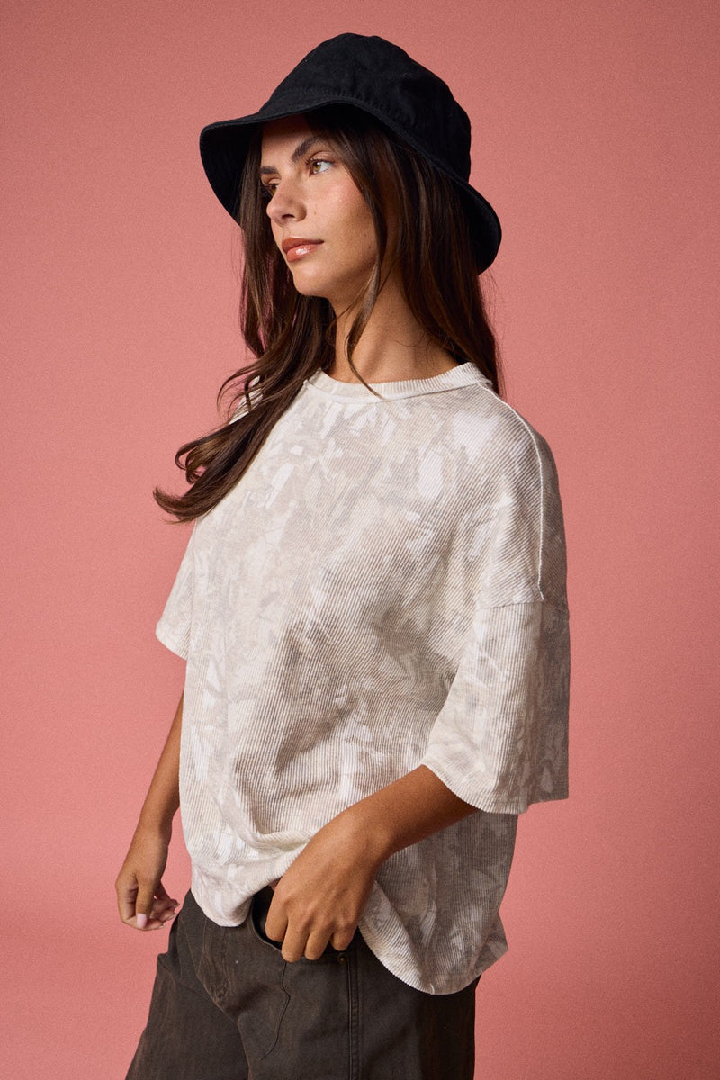 Sidney Ribbed Shirt, Camo