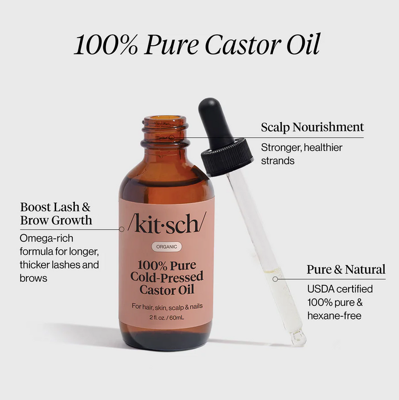 100% Castor Oil | Kitsch