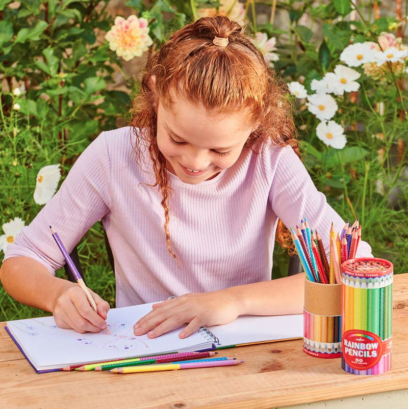Rainbow 25 Double-Sided Pencils