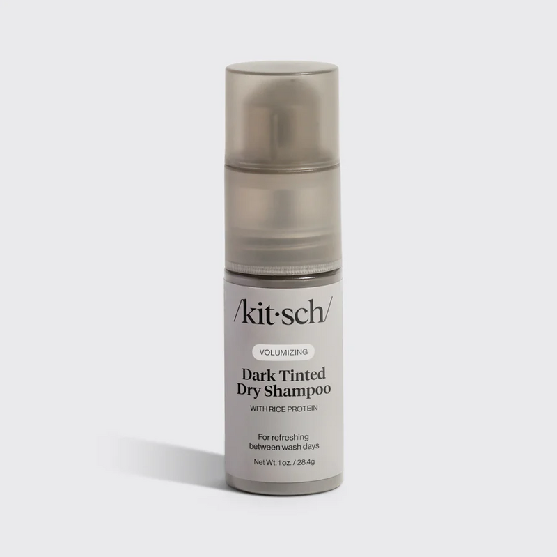 Volumizing Rice Protein Dry Shampoo, Dark Tinted | Kitsch
