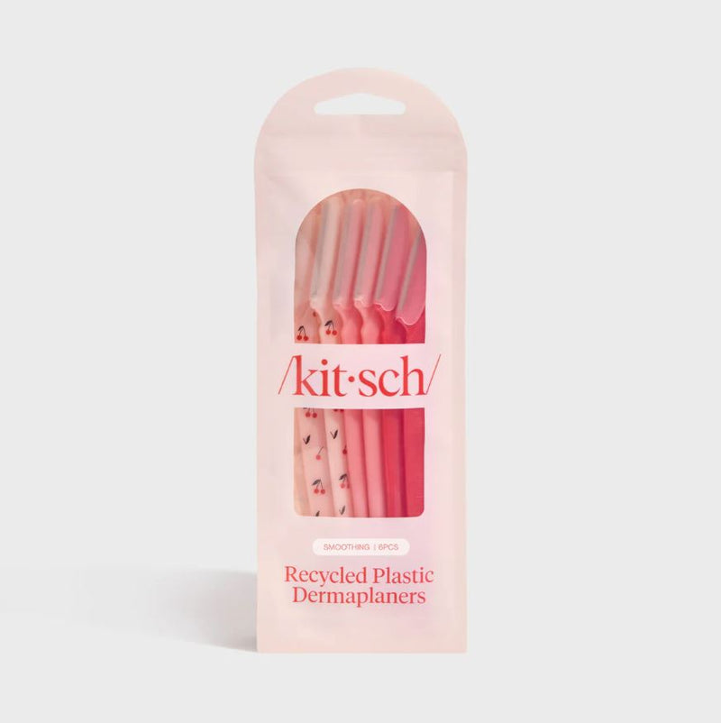 Recycled Plastic Dermaplaners Set, Cherry Blossom | Kitsch