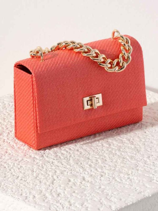 Elyse Crossbody Mini Bag, Orange