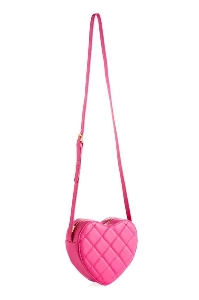Roselyn Sweetheart Crossbody Bag, Pink