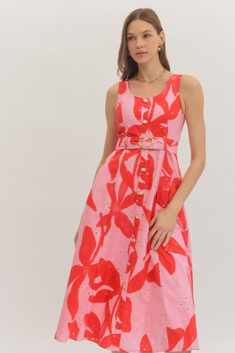 nara dress pink Forest Nara Dress