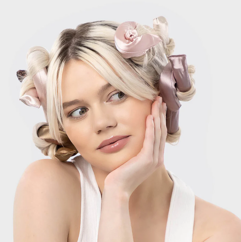 Satin Wrapped Flexi Rod 6 Piece Set, Rosewood | Kitsch