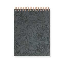 Seventies Floral Sketchbook, Slate Floral | Fringe Studio