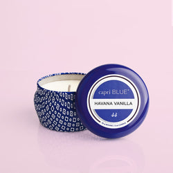 3oz Mini Tin Candle, Havana Vanilla | Capri Blue