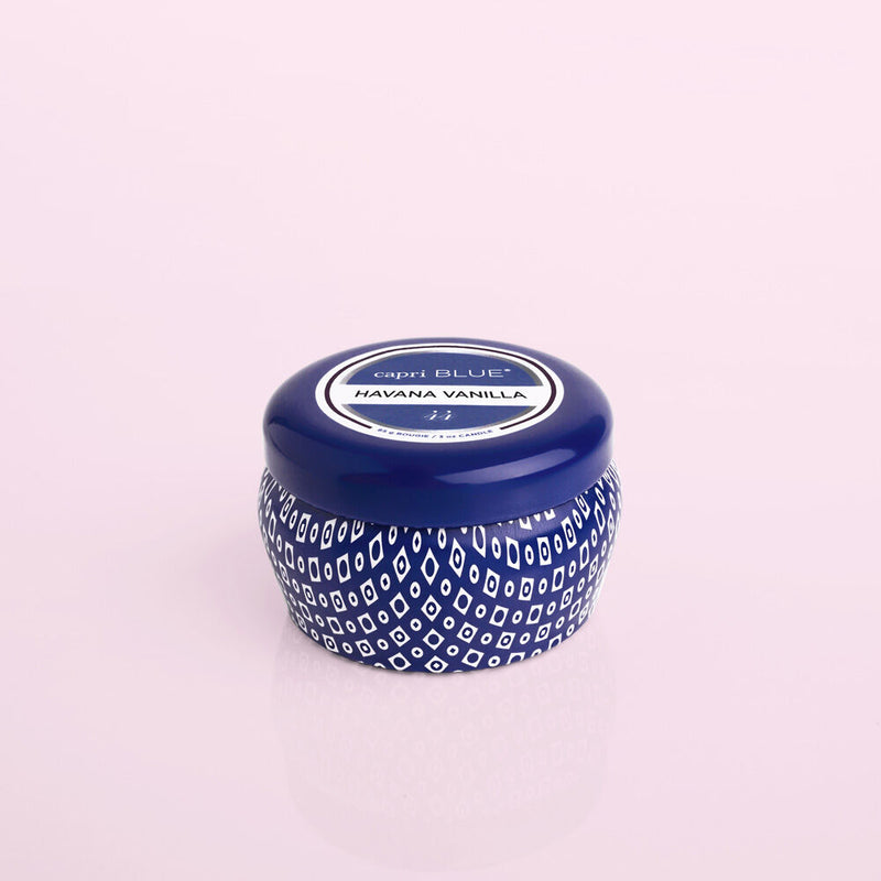 3oz Mini Tin Candle, Havana Vanilla | Capri Blue