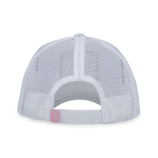 Glitter Patch Hat, White/Pink | Vintage Havana